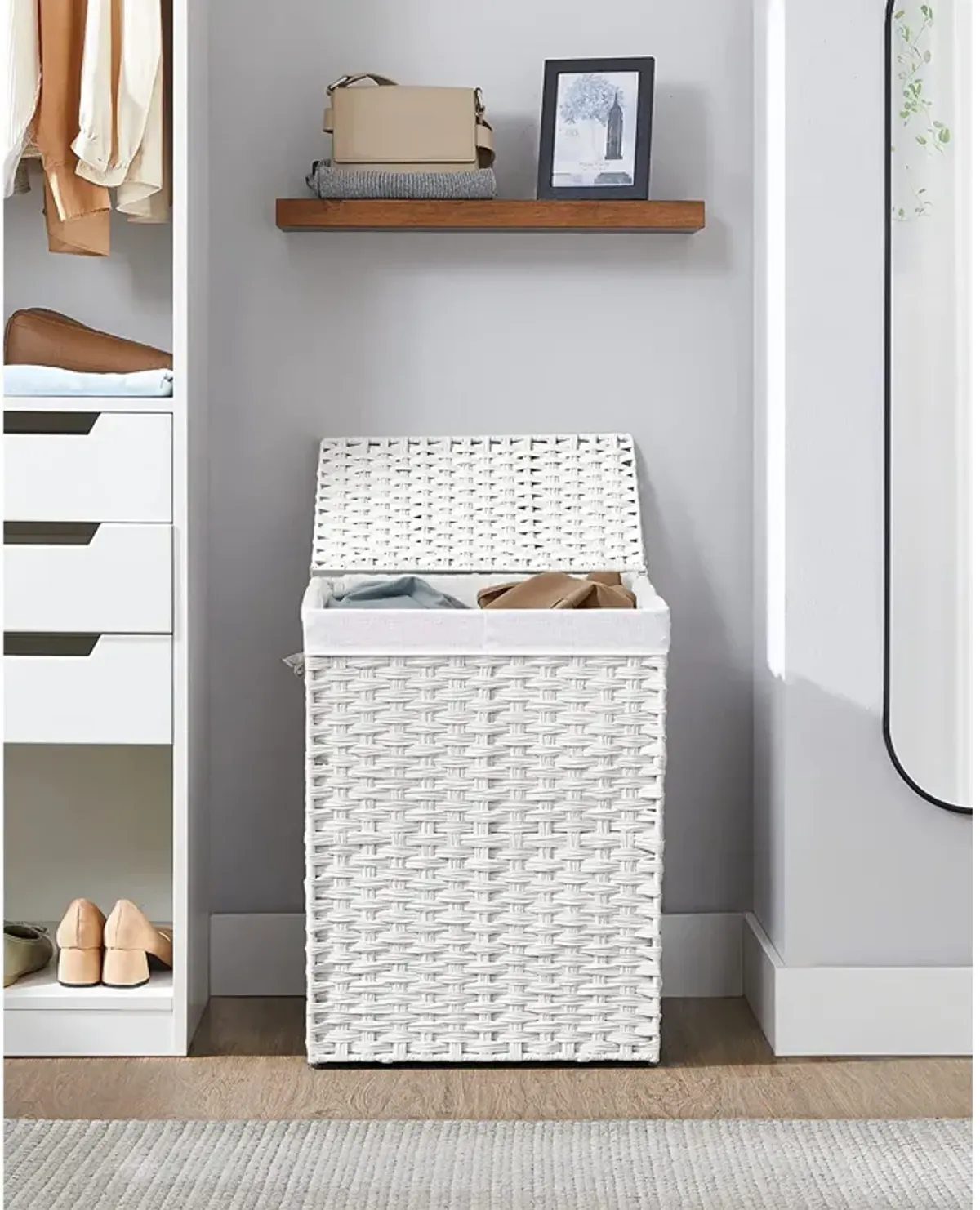 Laundry Hamper Durable and Stylish Design for Convenient Sorting