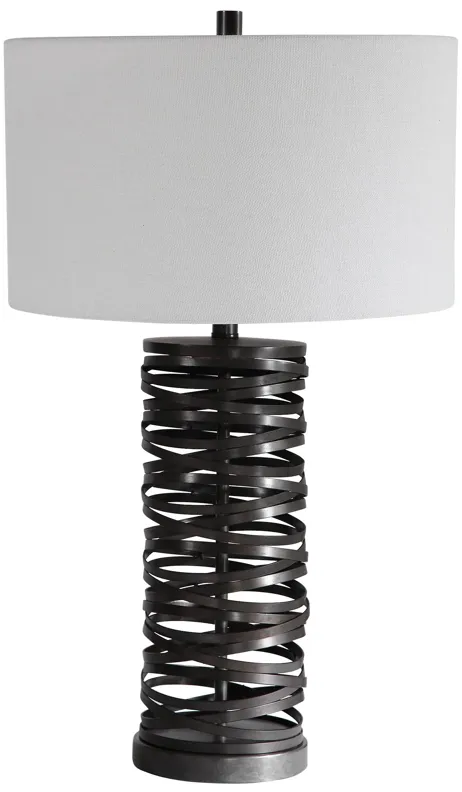 Uttermost Alita Rust Black Table Lamp