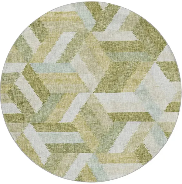 Lorenzo LN1 Aloe 8' Round Rug