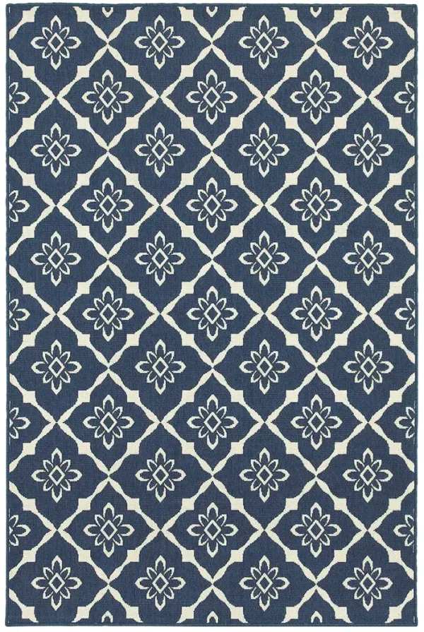 Meridian 5'3" x 7'6" Navy Rug