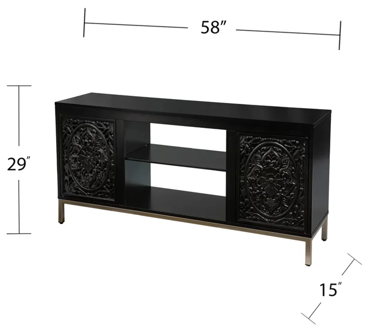 Winsterly Media Console w/ Storage