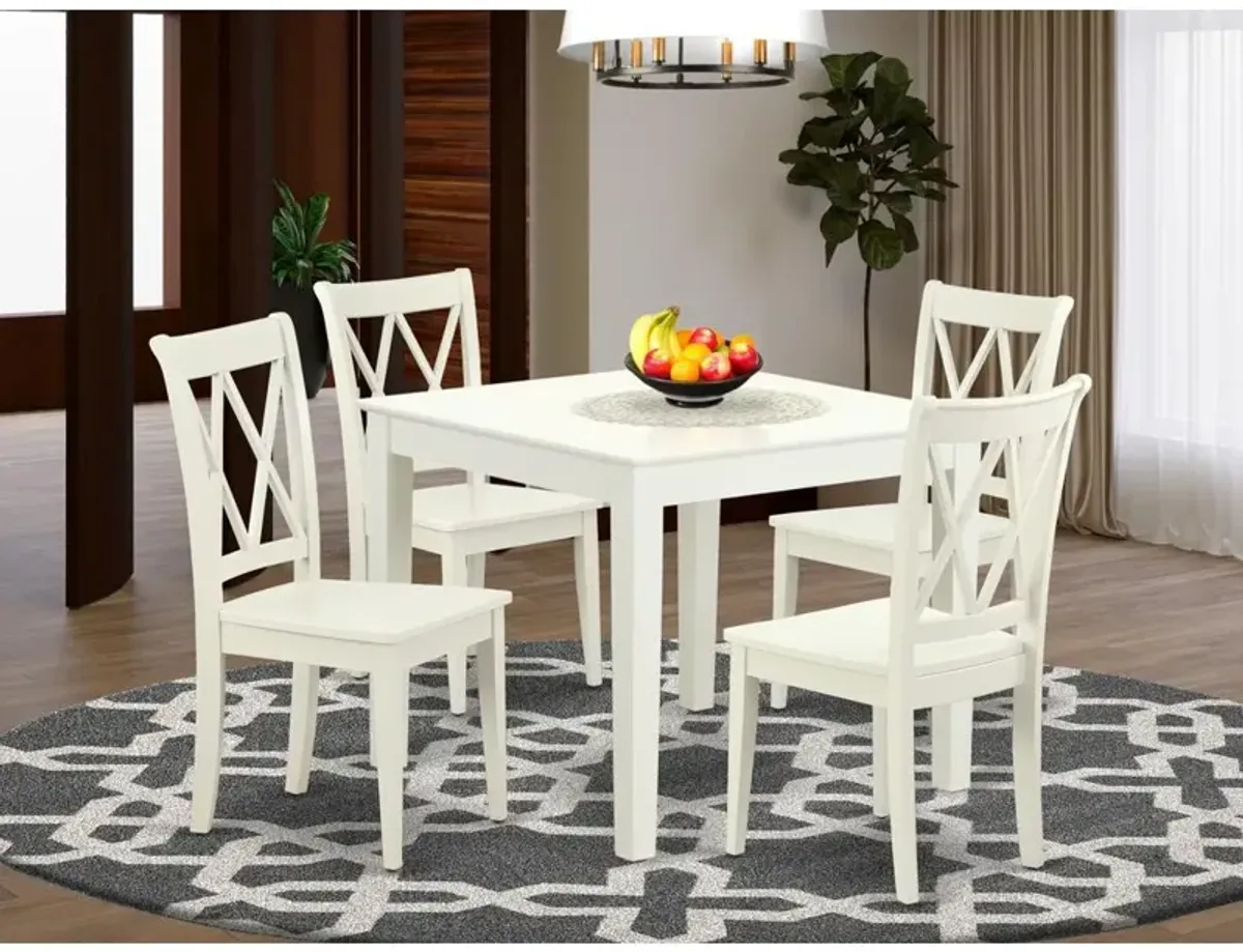 Dining Room Set Linen White