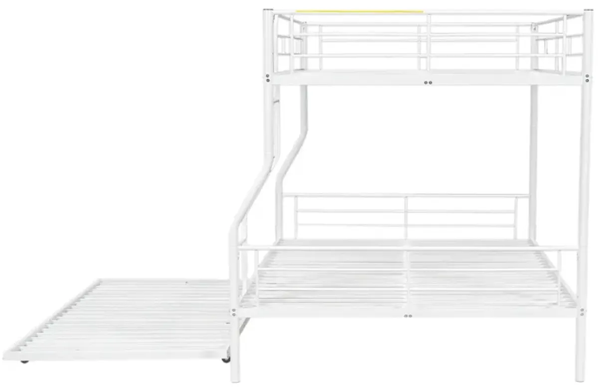 Merax Metal Bunk Bed with Trundle