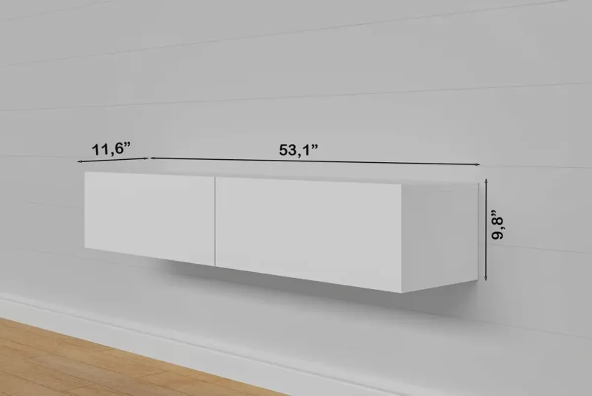 Alesandrini 53" Floating TV Stand