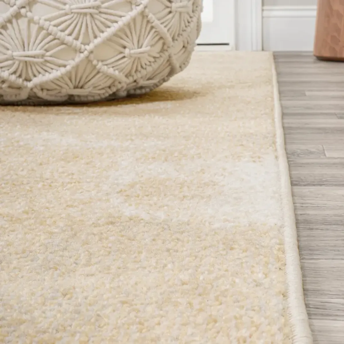 Petalo Abstract Two Tone Modern Area Rug