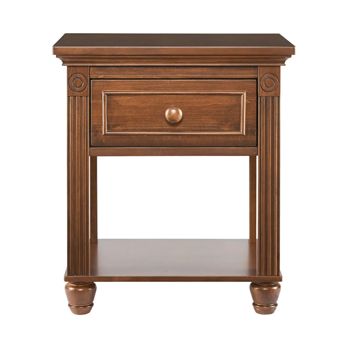 Baby Cache Montana Nightstand Brown Sugar