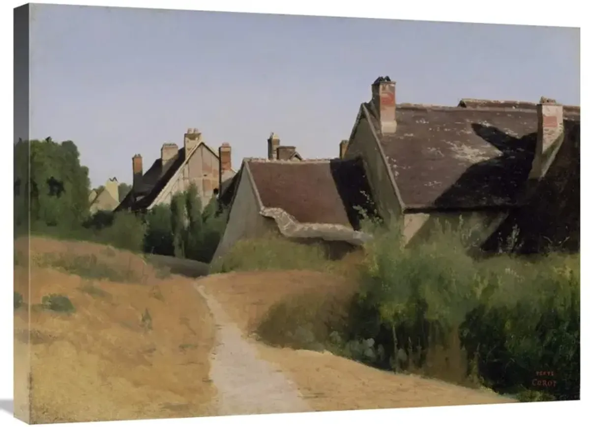 Houses near Orleans-Canvas Art-32x24