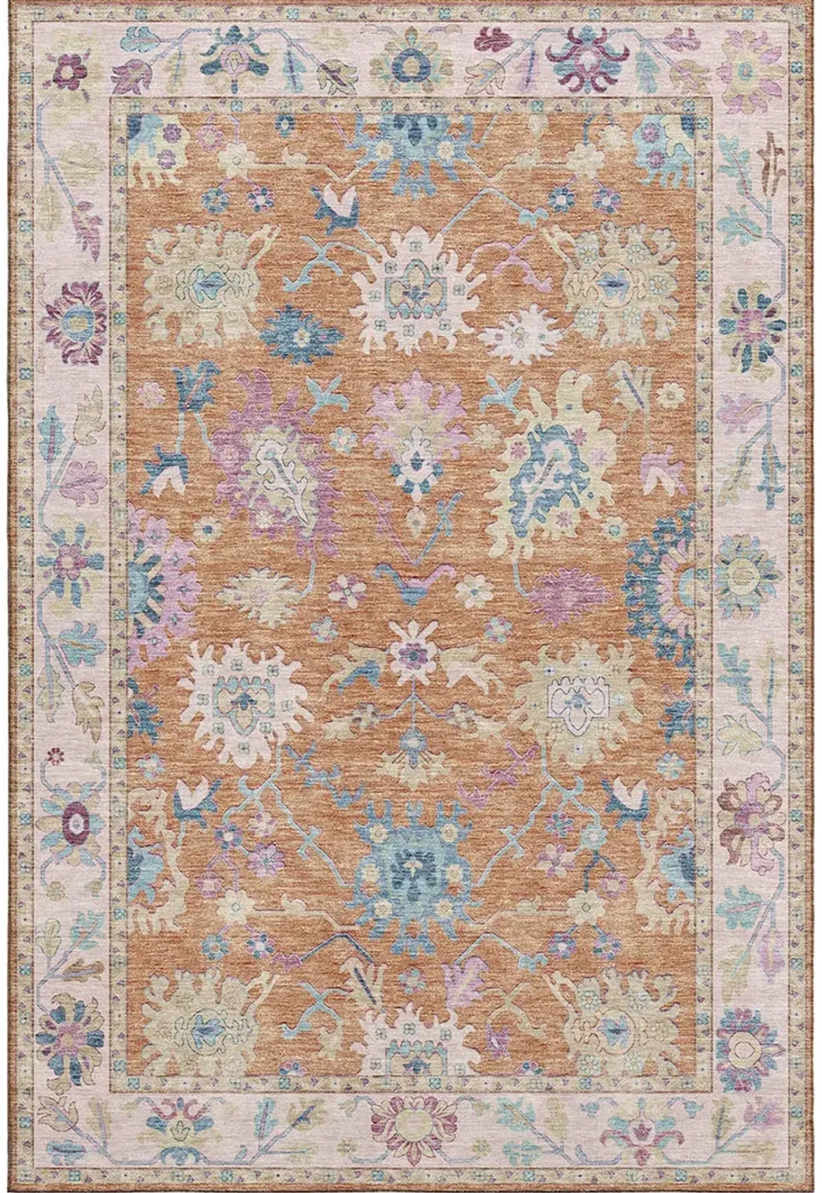 Hatay HY7 Orange 8' x 10' Rug