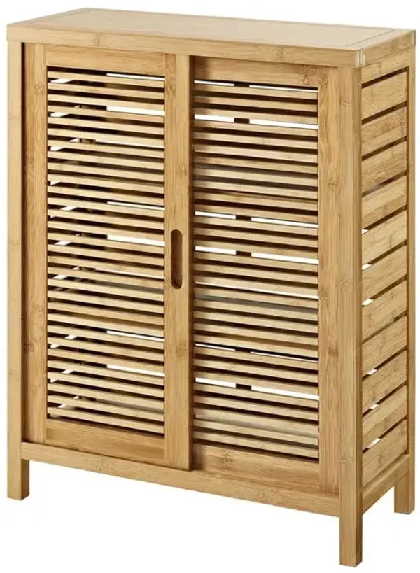 Linon Bracken Two Door Floor Cabinet