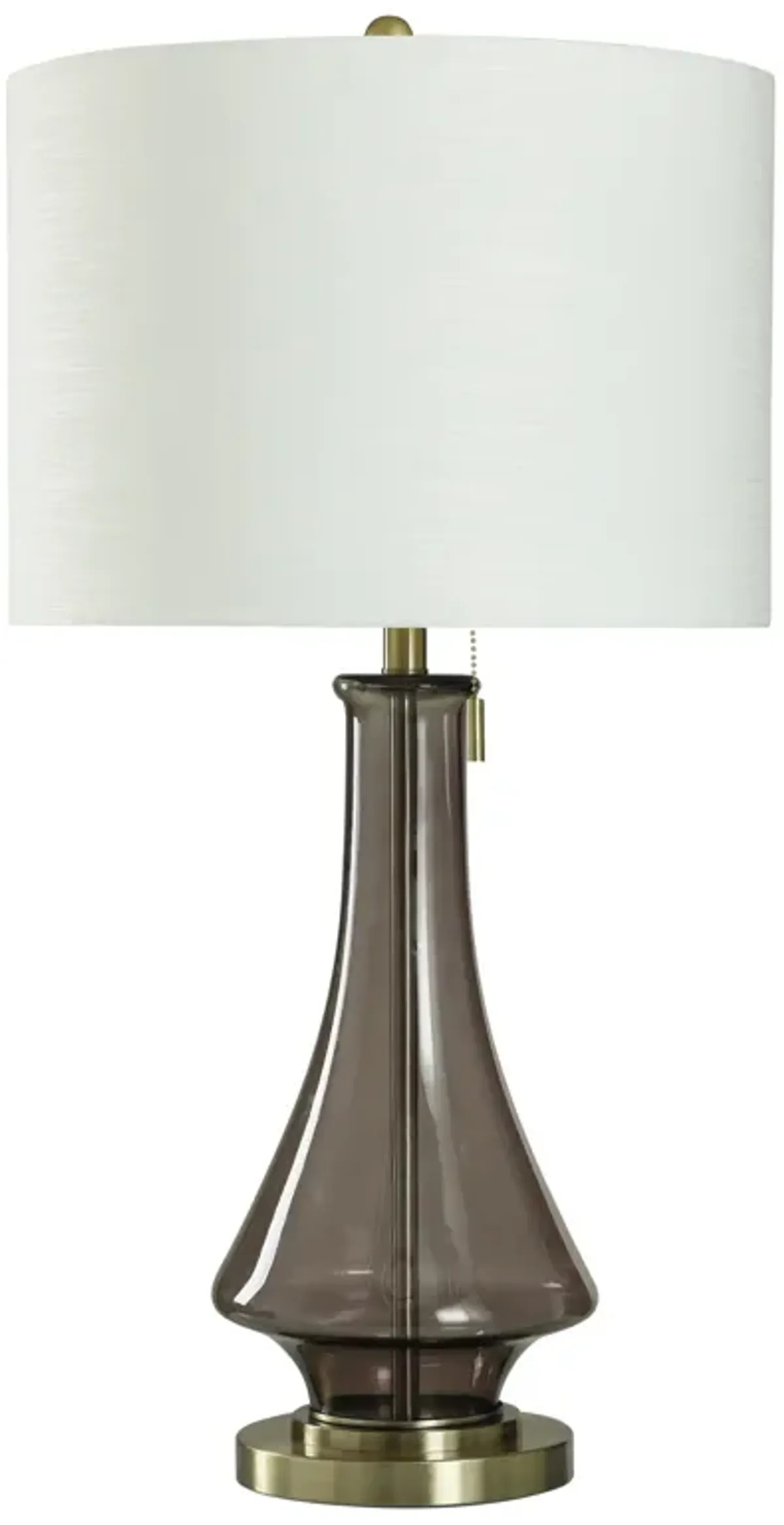 Stylecraft Lamps Inc.|Stysp-web|Taupe Glass Table Lamp|Lamps