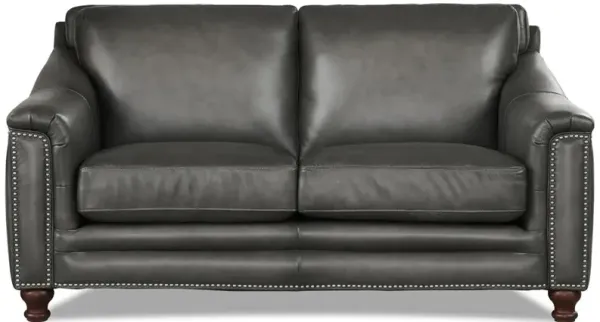Belfast Top Grain Leather Loveseat