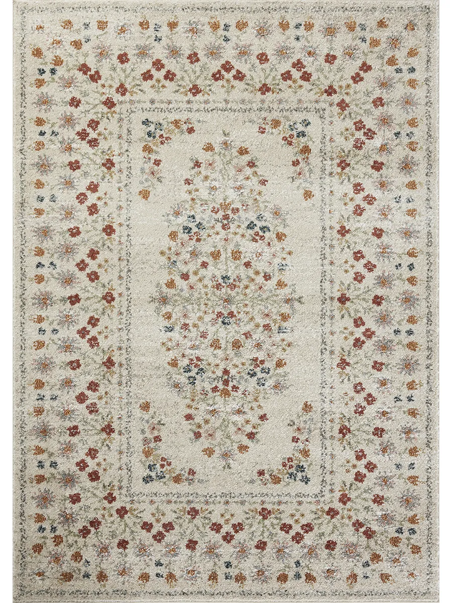 Laurel LAU-02 Linen 2''8" x 8' Rug by Rifle Paper Co.