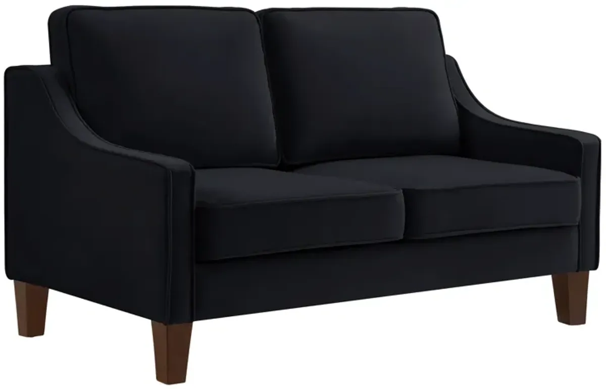 Merax Upholstered Velvet Sofa Couch with Wood legs