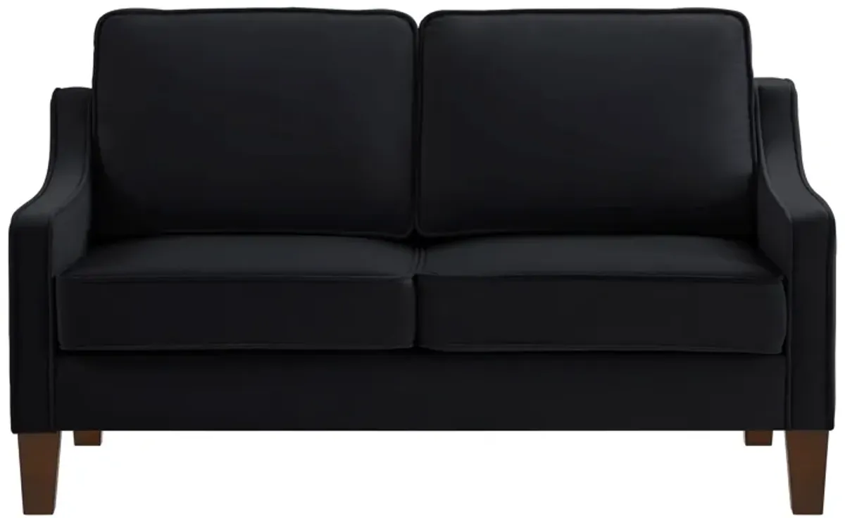 Merax Upholstered Velvet Sofa Couch with Wood legs