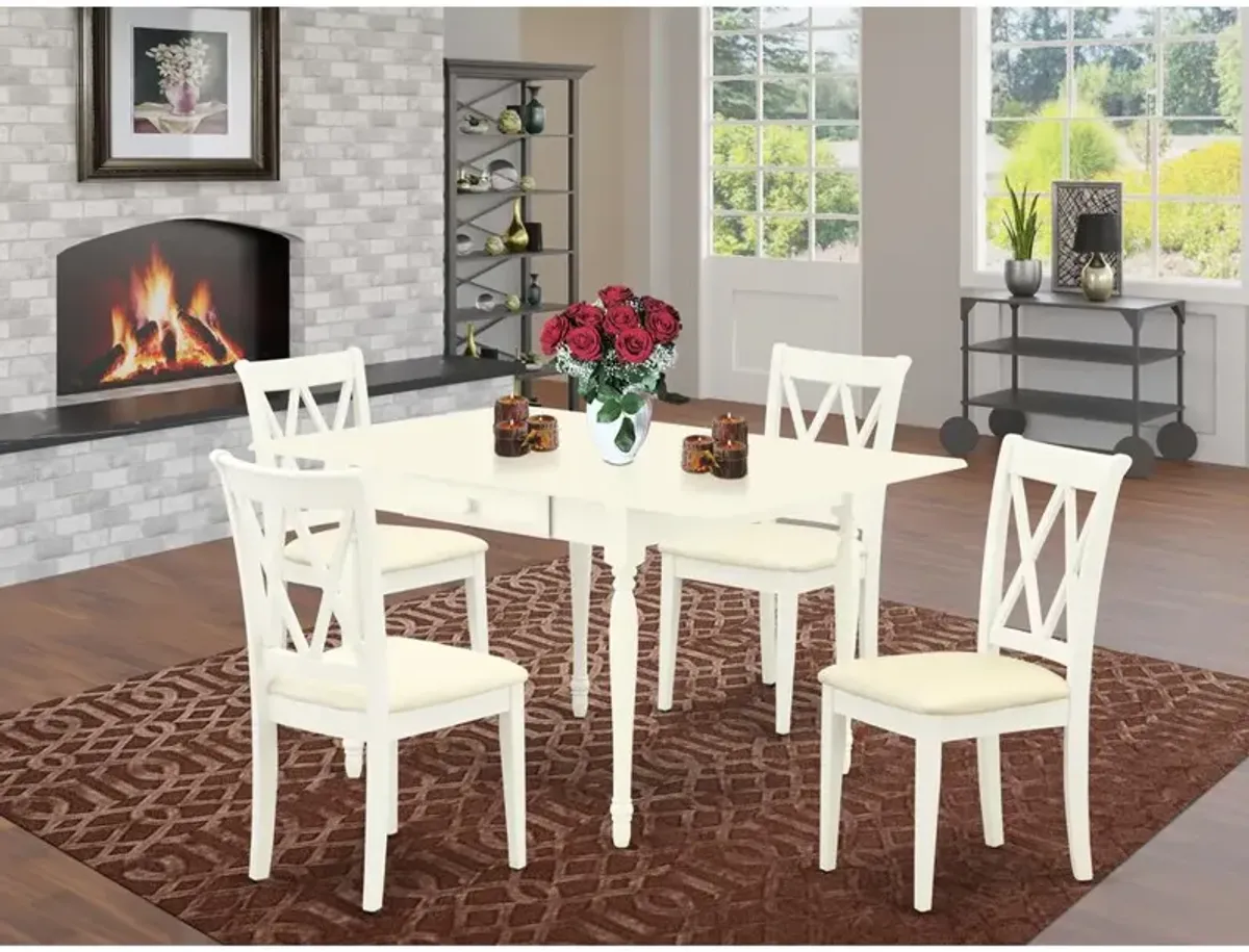 Dining Room Set Linen White