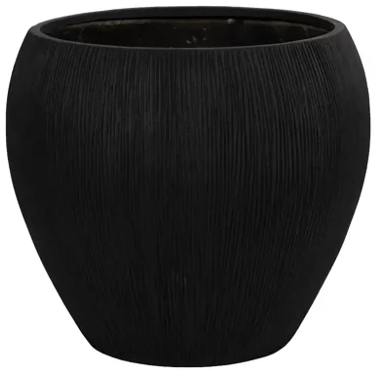 Filament Medium Planter in Black