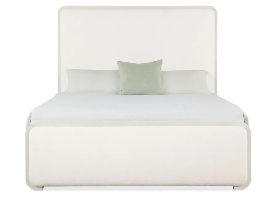 Serenity Ashore Cal King Upholstered Panel Bed