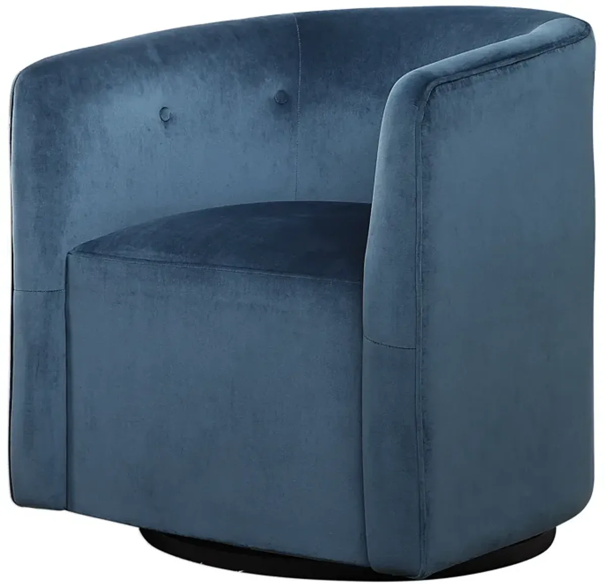 Mallorie Blue Swivel Chair