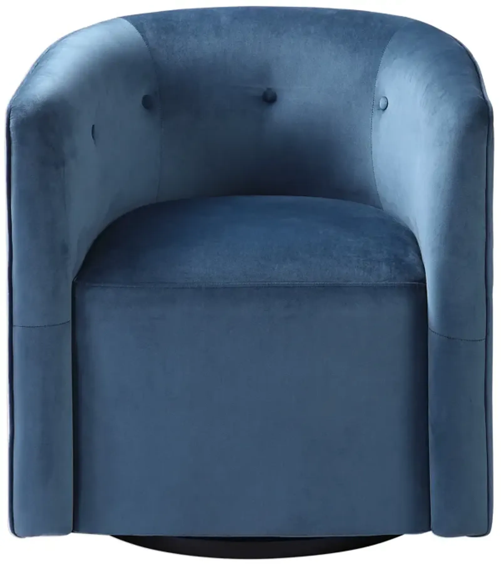 Mallorie Blue Swivel Chair