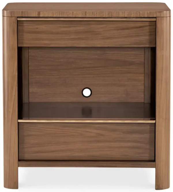 Eleana Two Drawer Nightstand