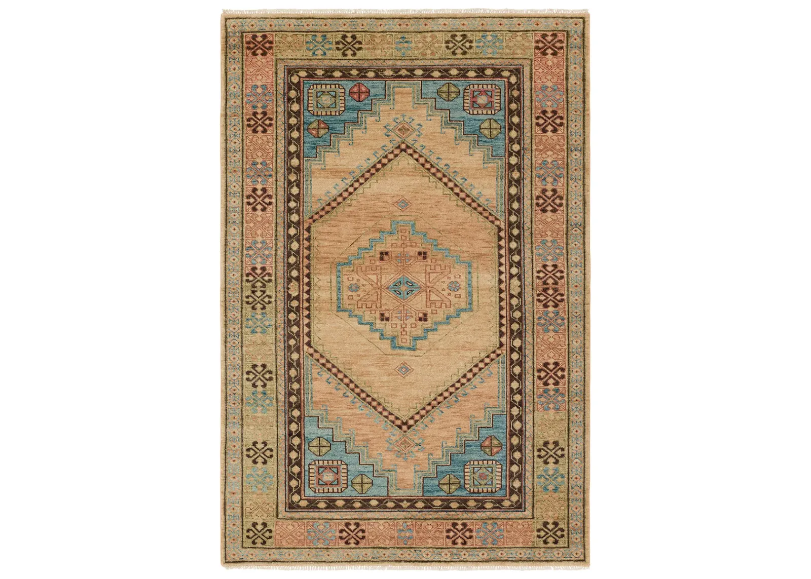 Reza Lunja Blue 9' x 12' Rug