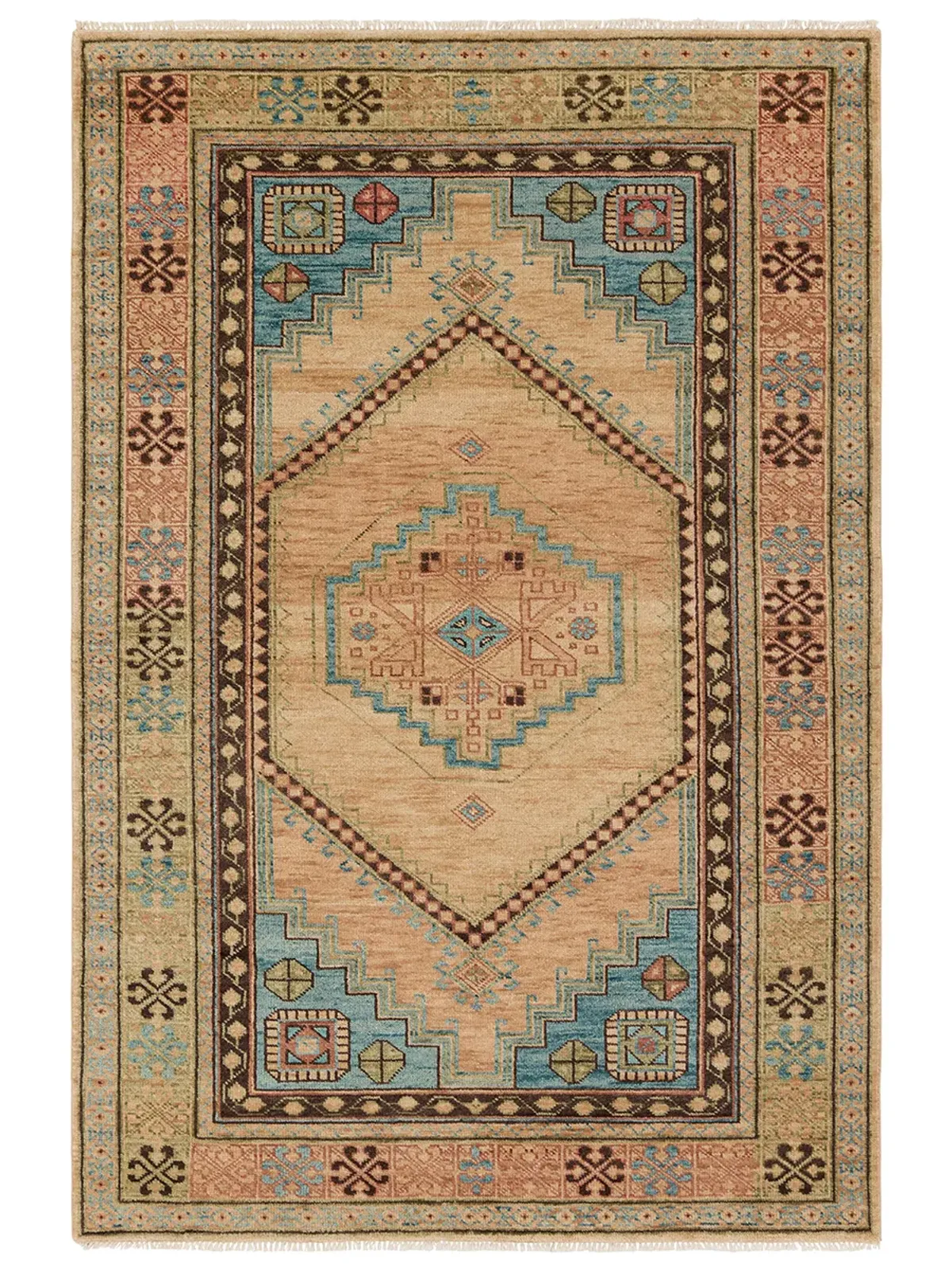 Reza Lunja Blue 9' x 12' Rug