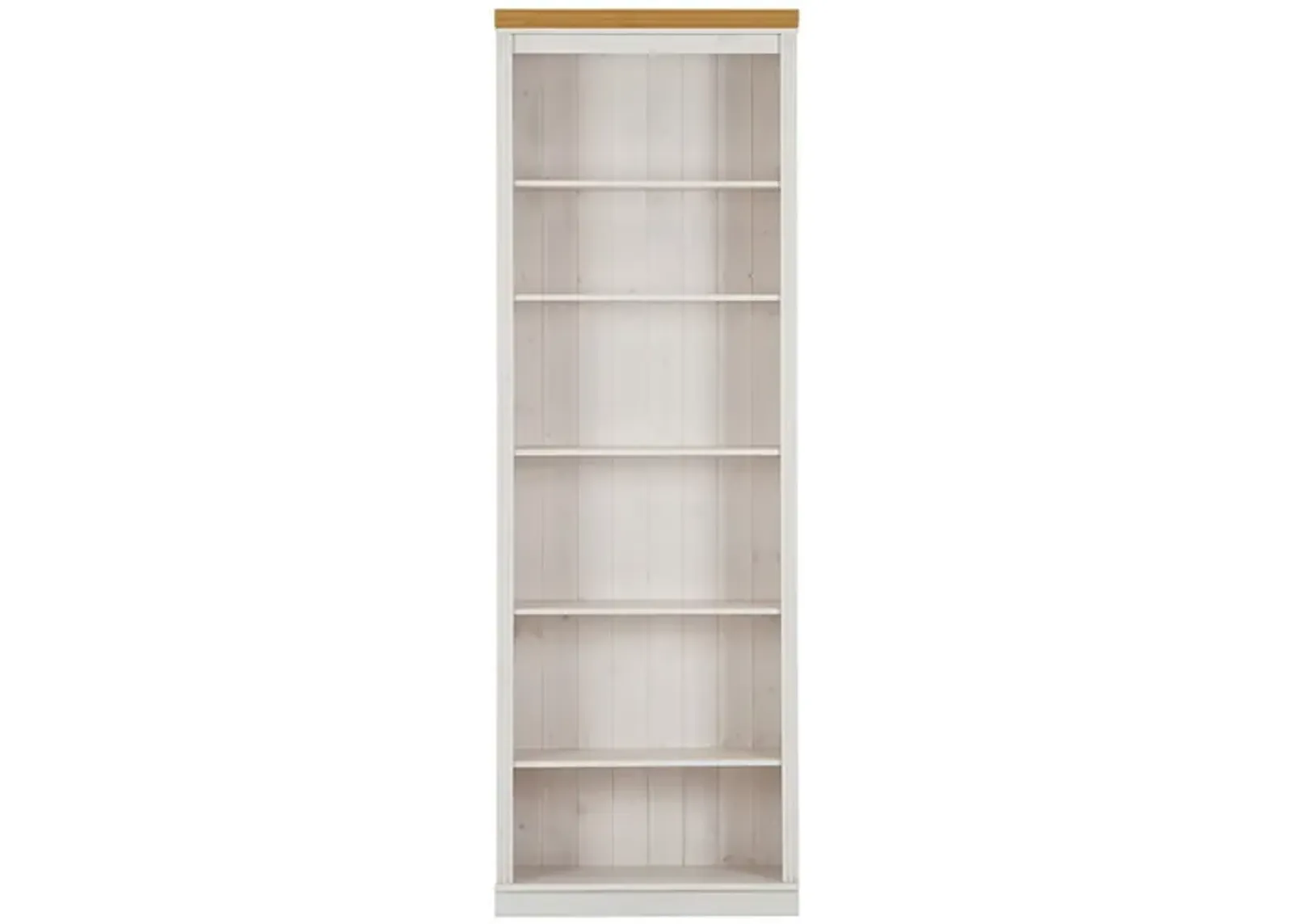 Anita Tall 6 Shelf Wooden Bookcase