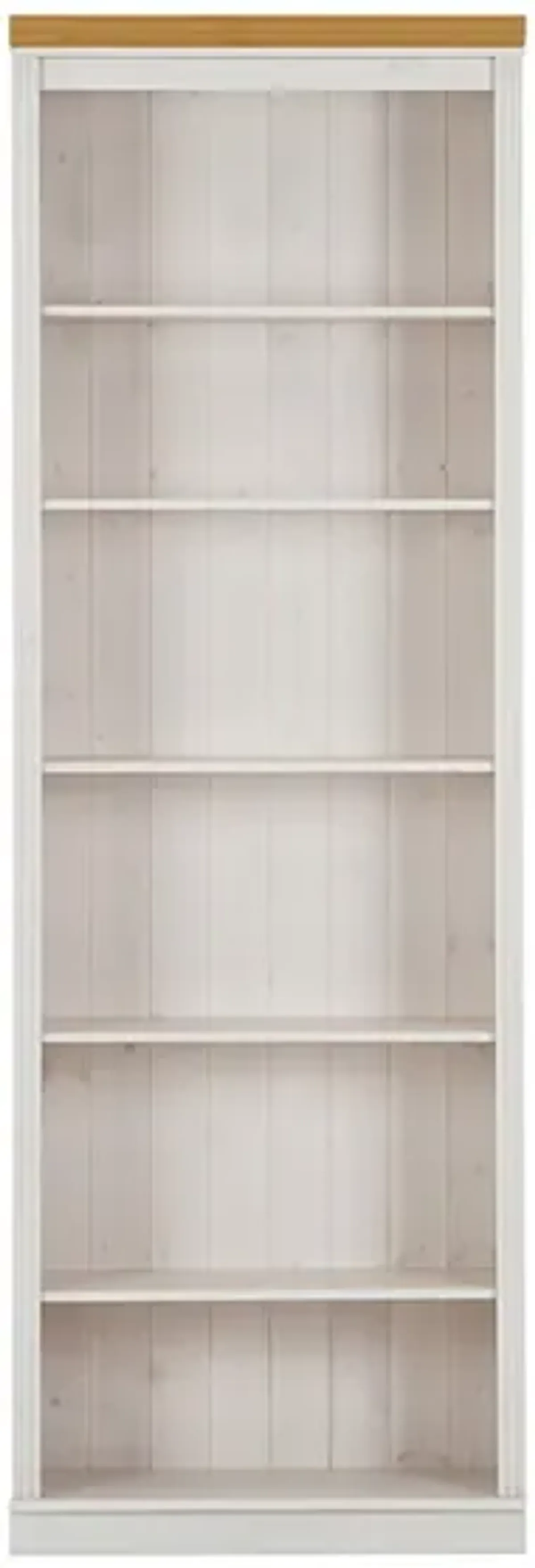 Anita Tall 6 Shelf Wooden Bookcase