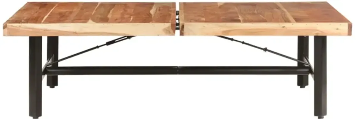 ELEMENT HARBOR Coffee Table 55.9"x35.4"x16.5" Solid Acacia Wood