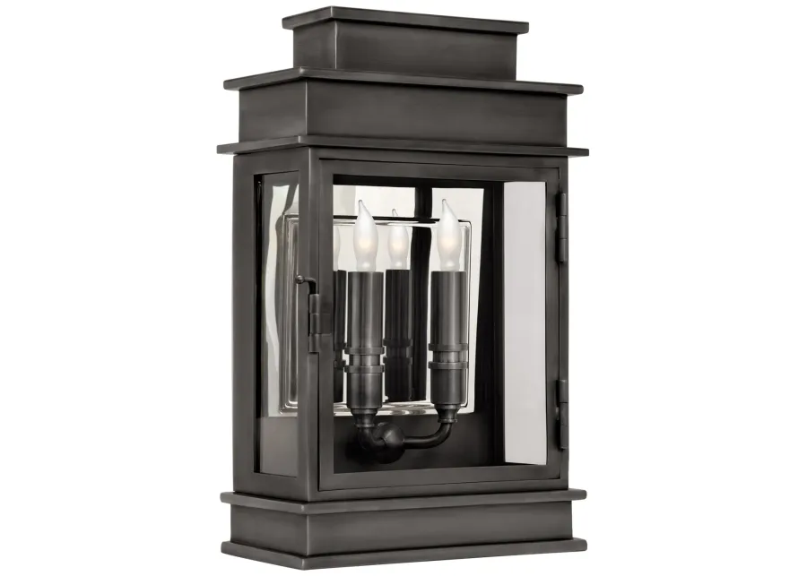 Linear Lantern Short in Bronze