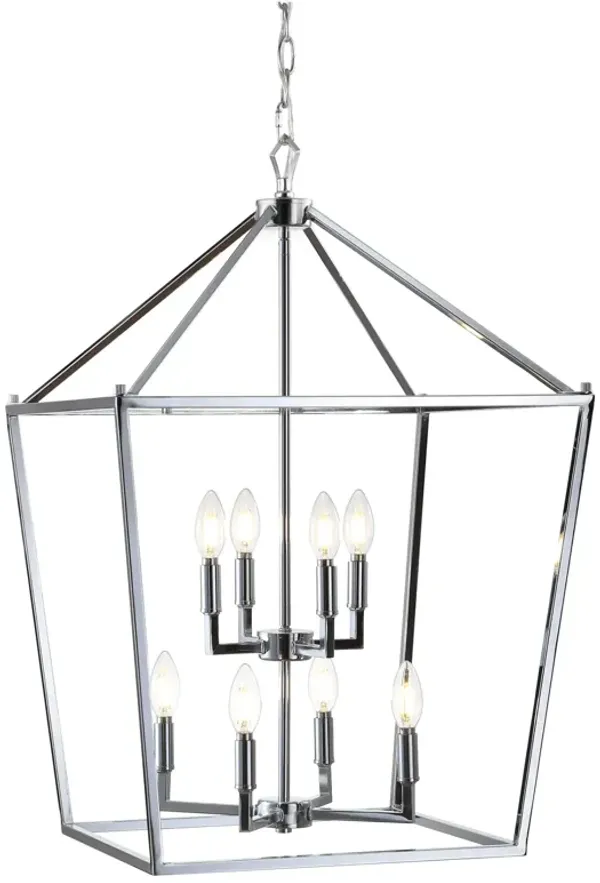 PagodaBulb Lantern Metal LED Pendant