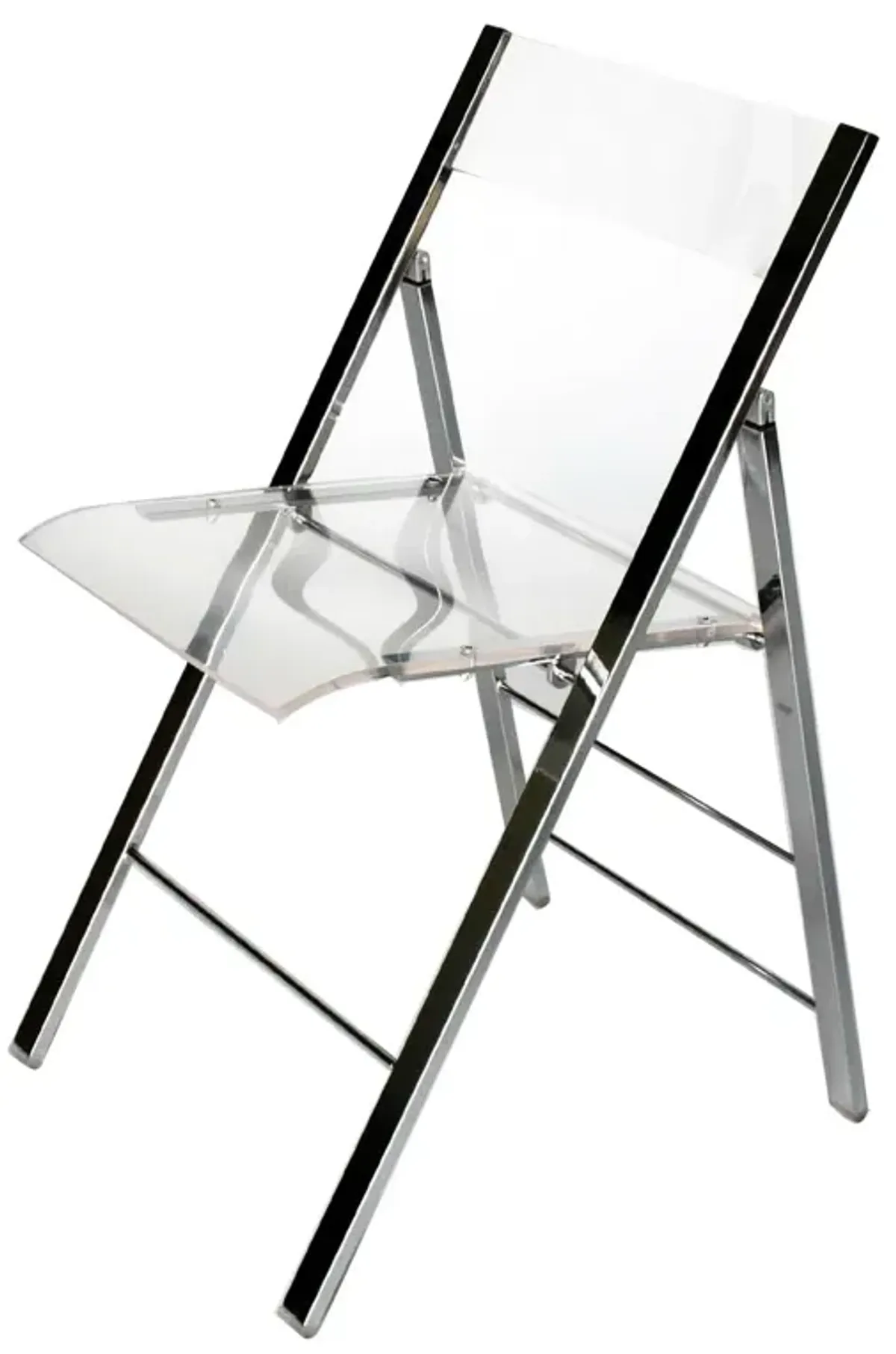 Baxton Studio Acrylic Foldable Chair