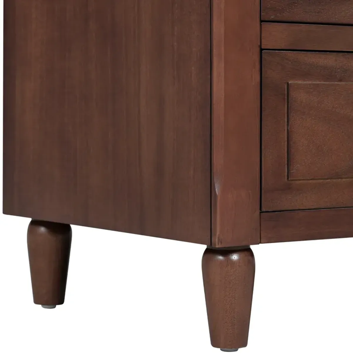 Merax Classic 3-Drawer Nightstand Storage Wood Cabinet