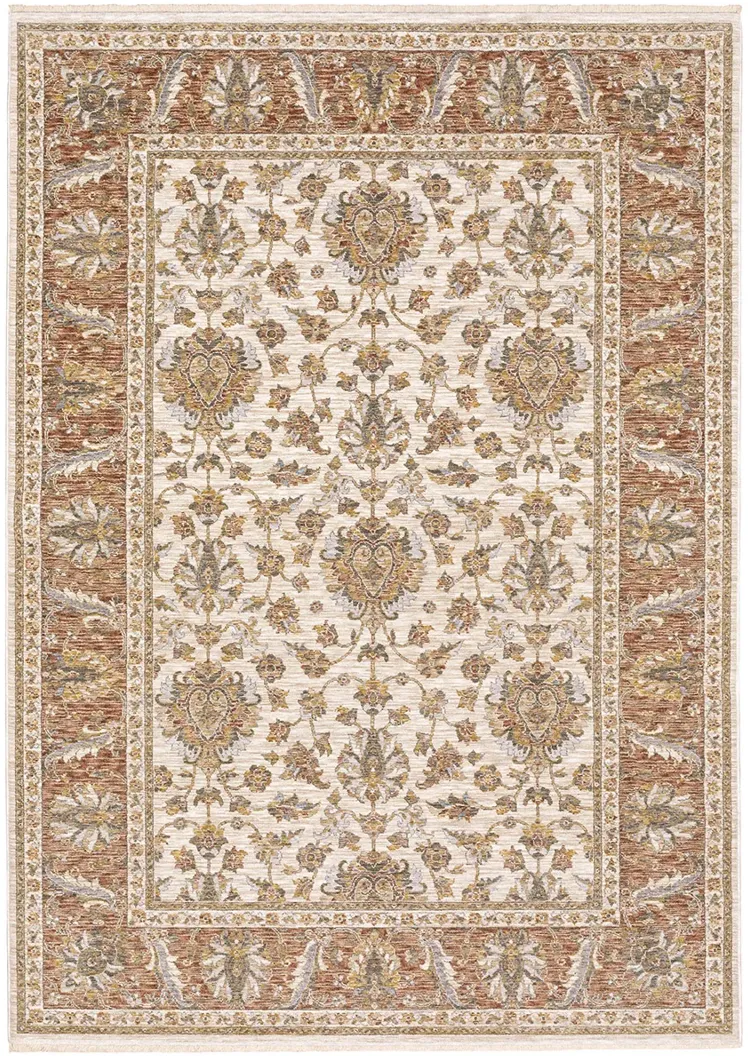 Maharaja 2' x 3' Ivory Rug