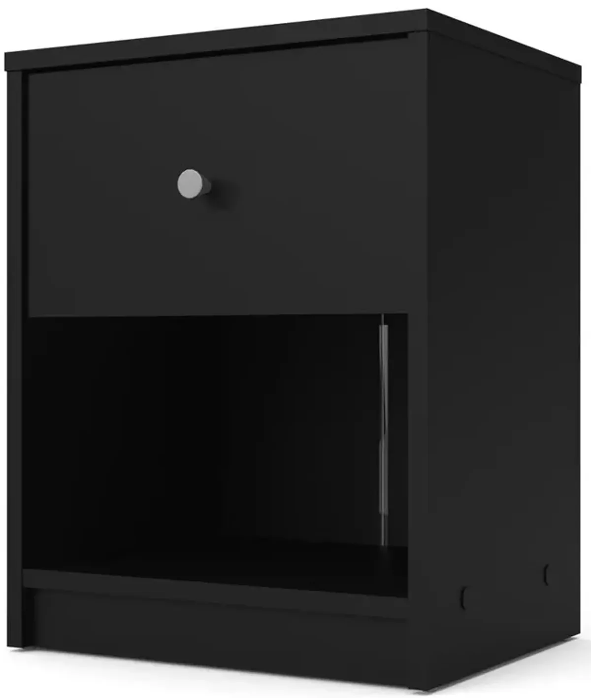 Tvilum Portland 1 Drawer Nightstand, Black