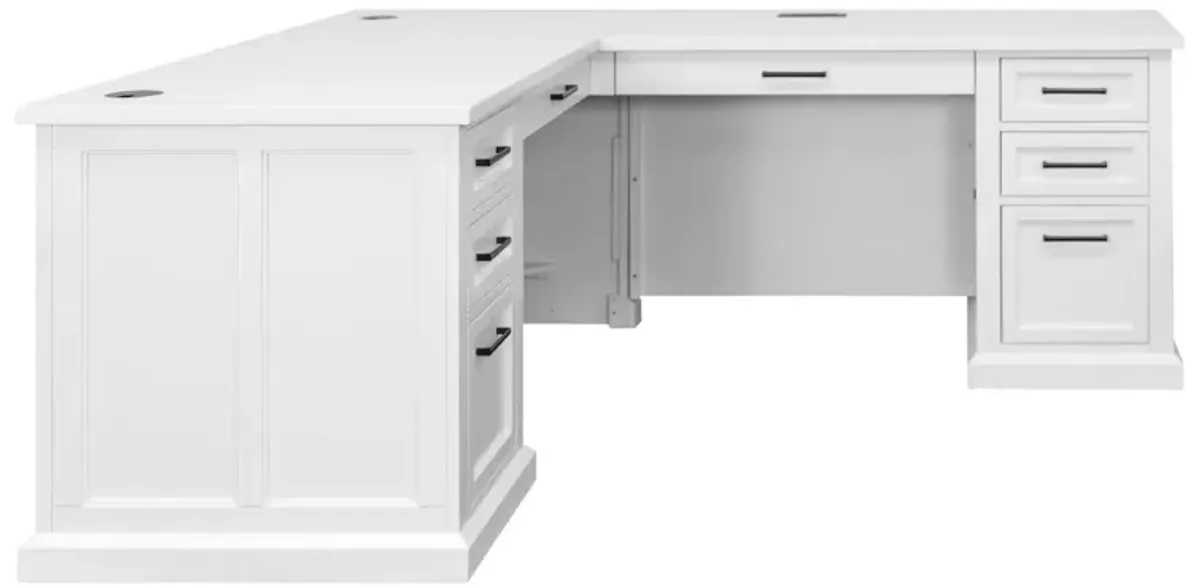 Modern L-Desk & Return