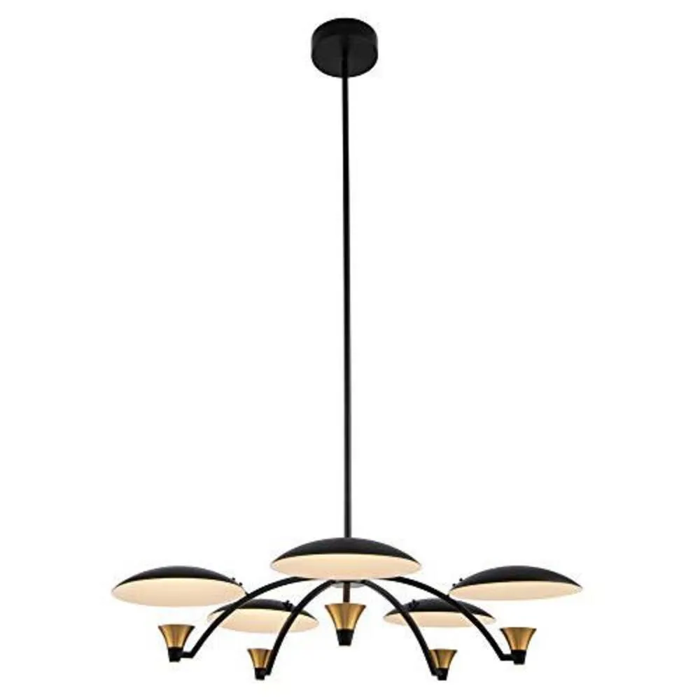 Belen Kox Floating Discs 5-Light LED Chandelier, Belen Kox