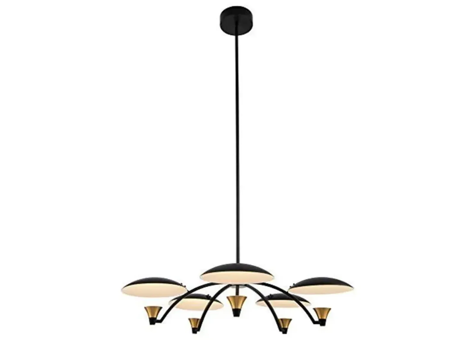 Belen Kox Floating Discs 5-Light LED Chandelier, Belen Kox