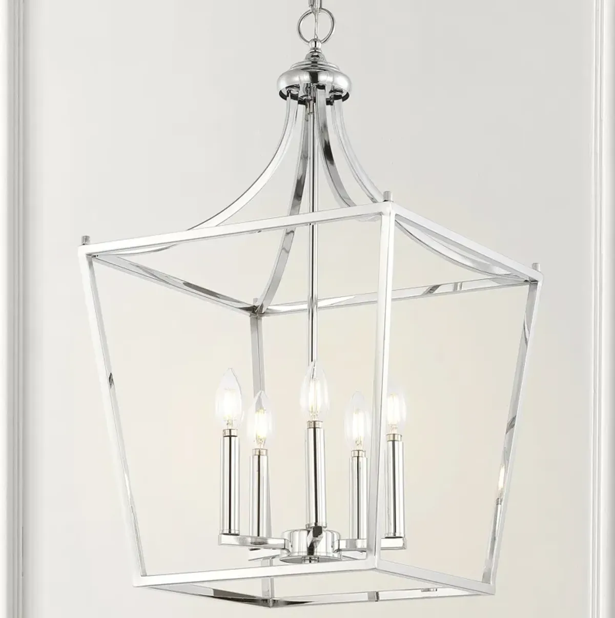 Camden Iron Classic Midcentury Pendant Lantern