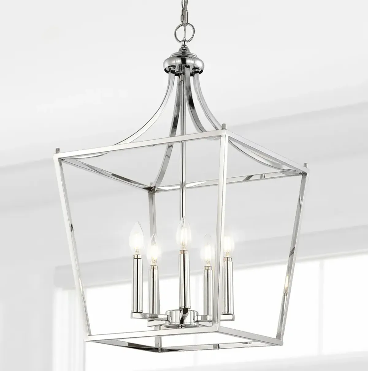 Camden Iron Classic Midcentury Pendant Lantern