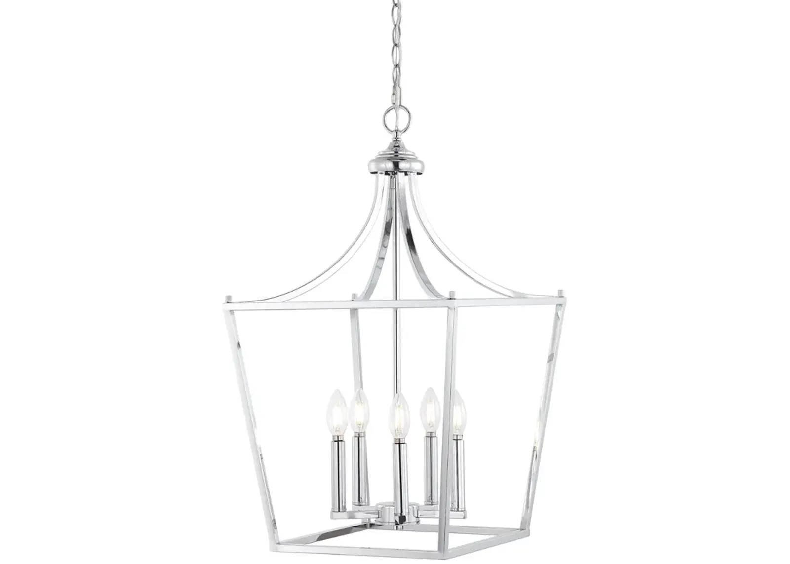 Camden Iron Classic Midcentury Pendant Lantern