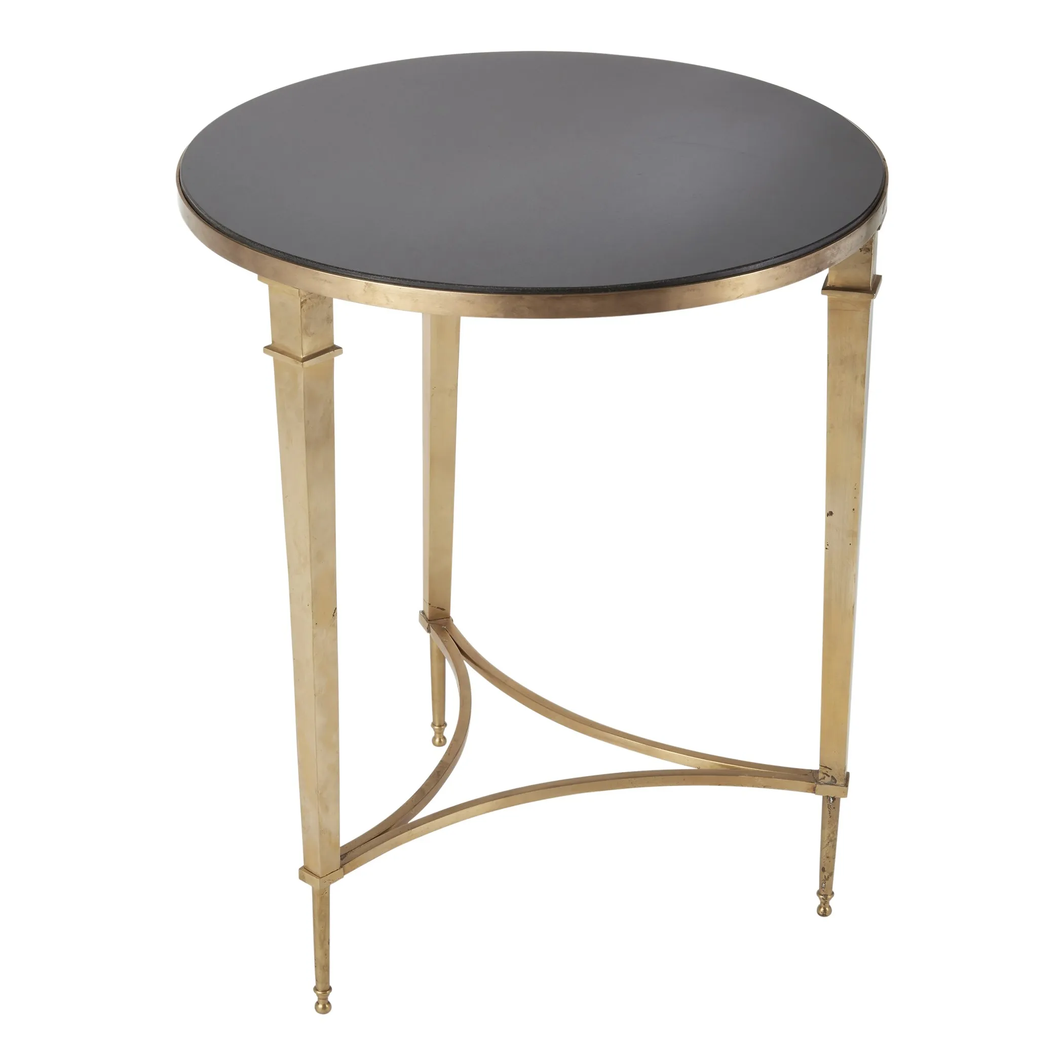 Round French Square Leg Table