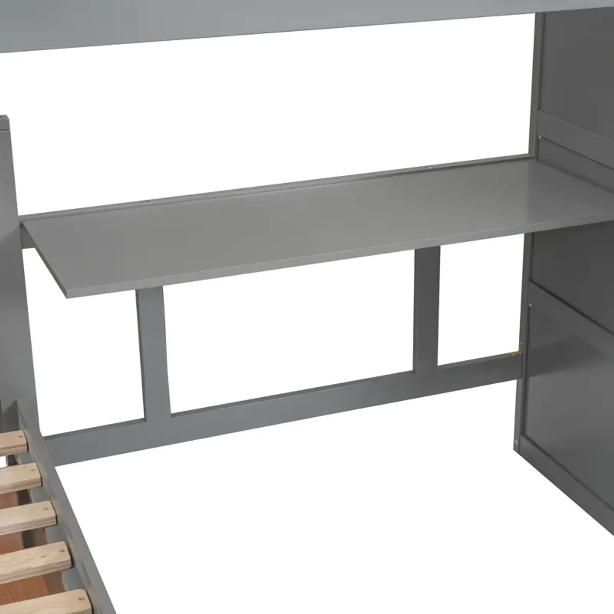 Merax  L-Shaped Bunk Bed With 3 Drawers