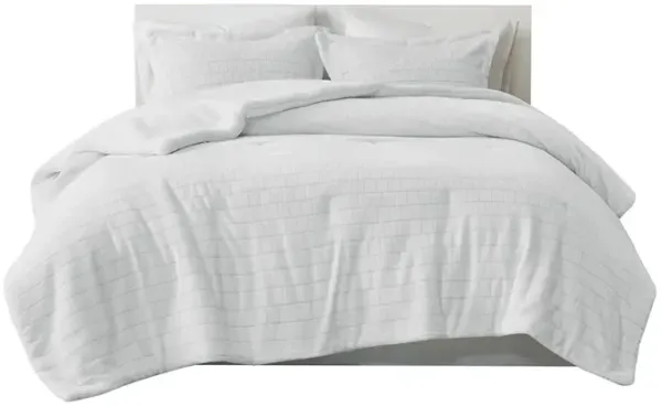 Gracie Mills Felton Plush to Sherpa Reversible Comforter Set