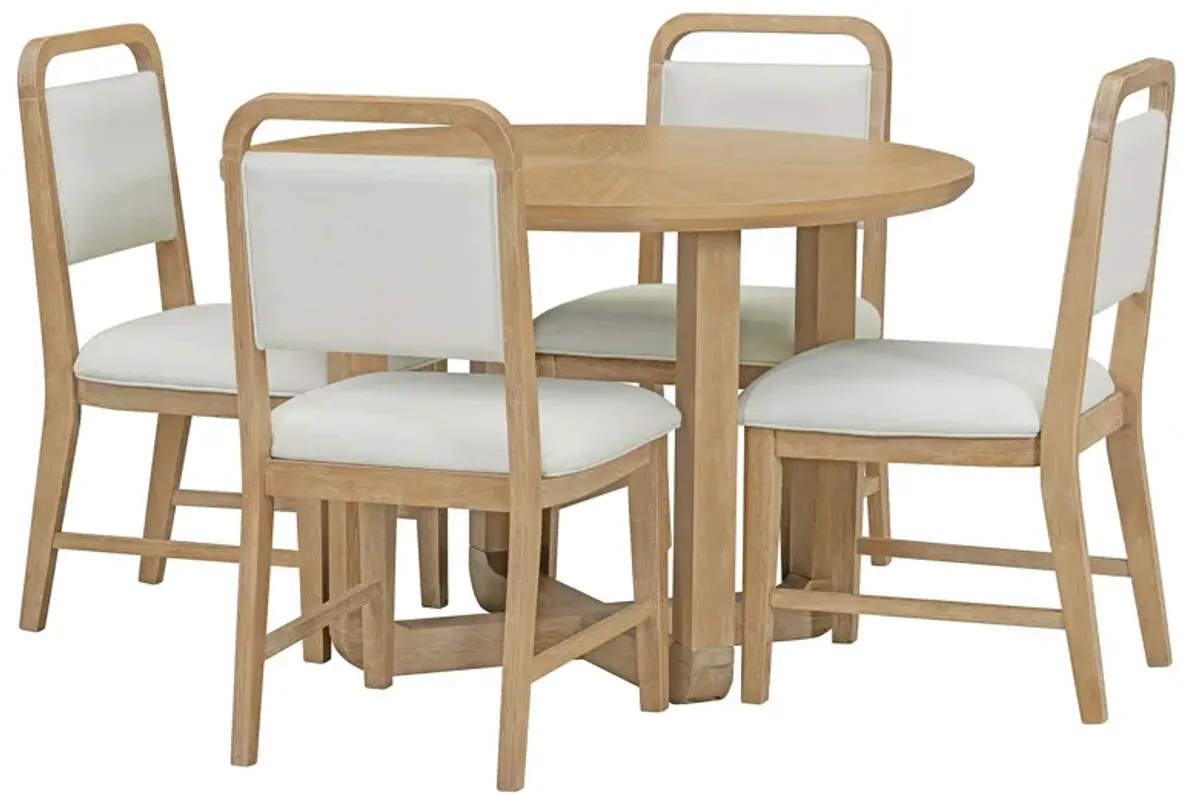 Merax 5-Piece Retro Dining Set