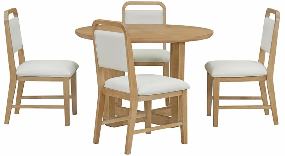 Merax 5-Piece Retro Dining Set