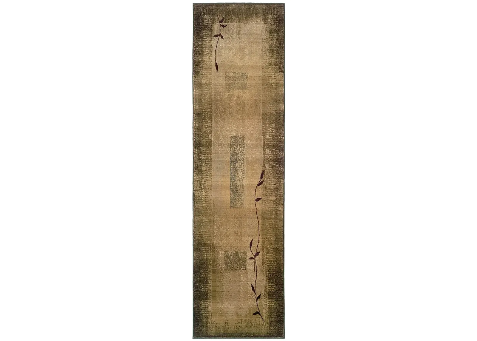 Generations 2'7" x 9'1" Grn Rug