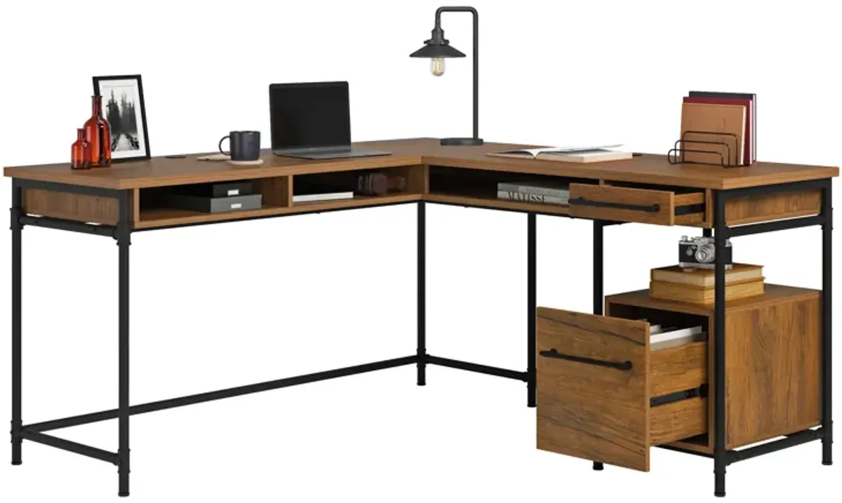 Iron City L Desk