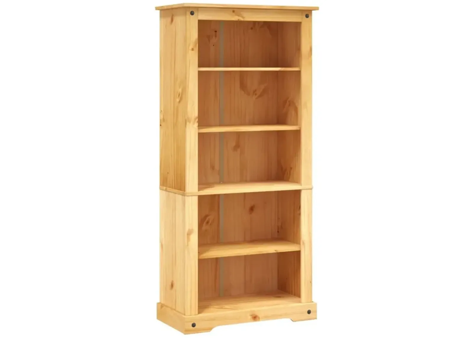 5-Tier Bookcase Mexican Pine Corona Range 31.9"x15.7"x66.9"