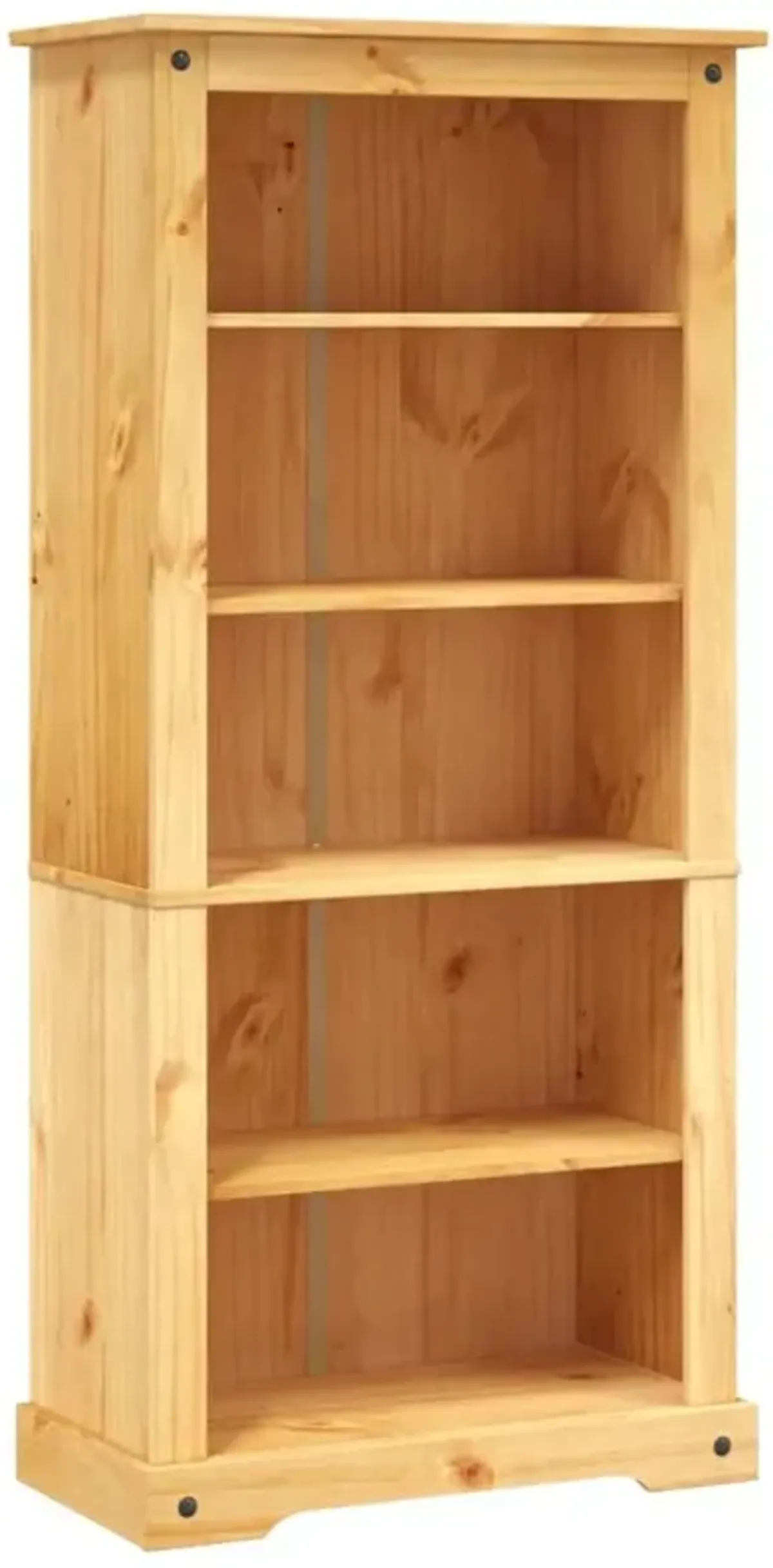 5-Tier Bookcase Mexican Pine Corona Range 31.9"x15.7"x66.9"